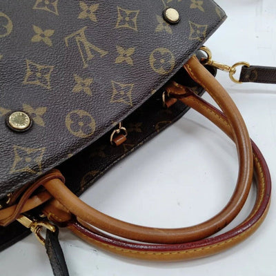 Louis Vuitton Montaigne MM Brown Monogram Hand Bag - Luxury Cheaper LLC