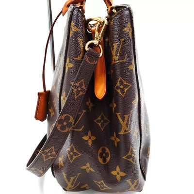 Louis Vuitton Montaigne MM Brown Monogram Hand Bag - Luxury Cheaper LLC