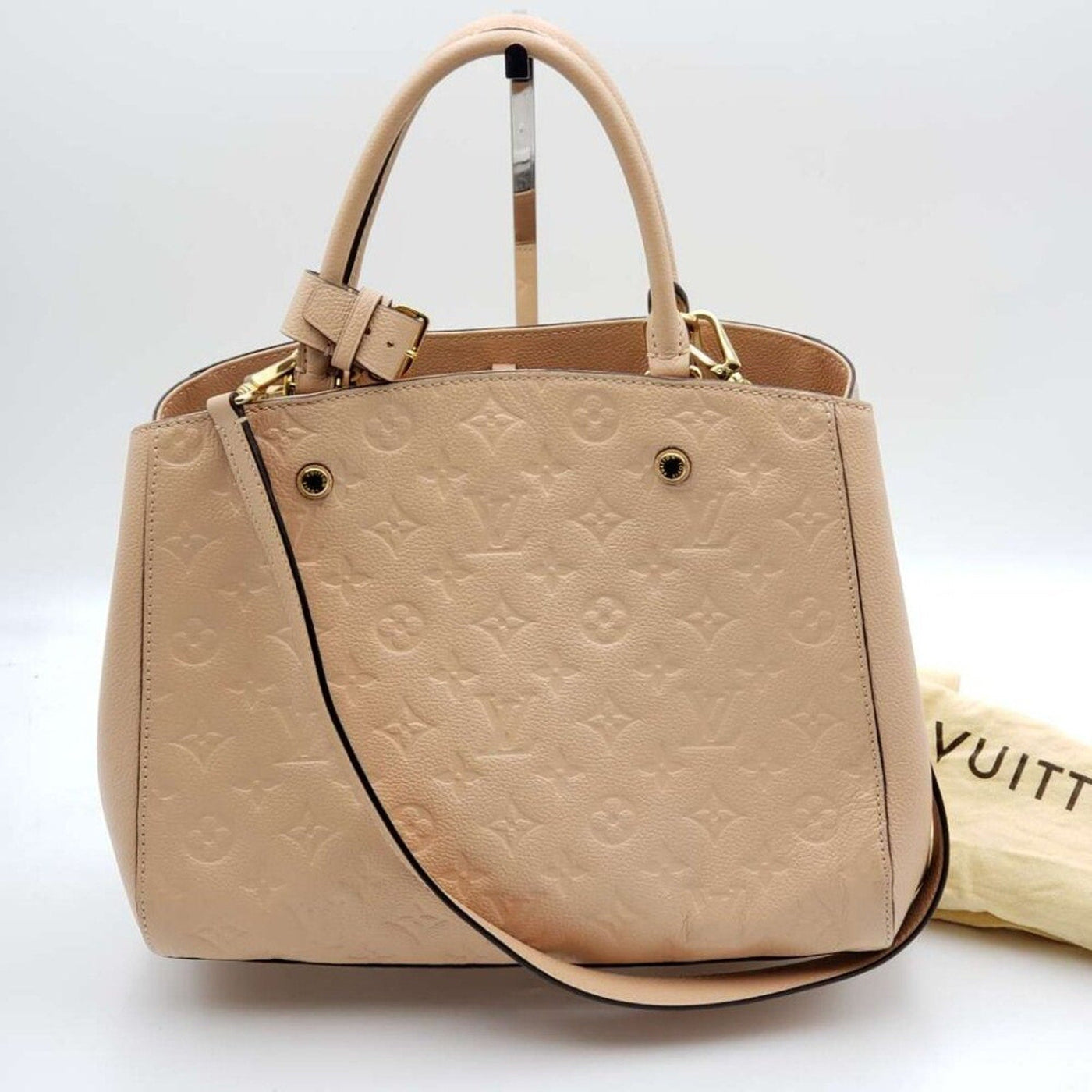 Louis Vuitton Montaigne MM Impreinte Shoulder Bag - Luxury Cheaper LLC