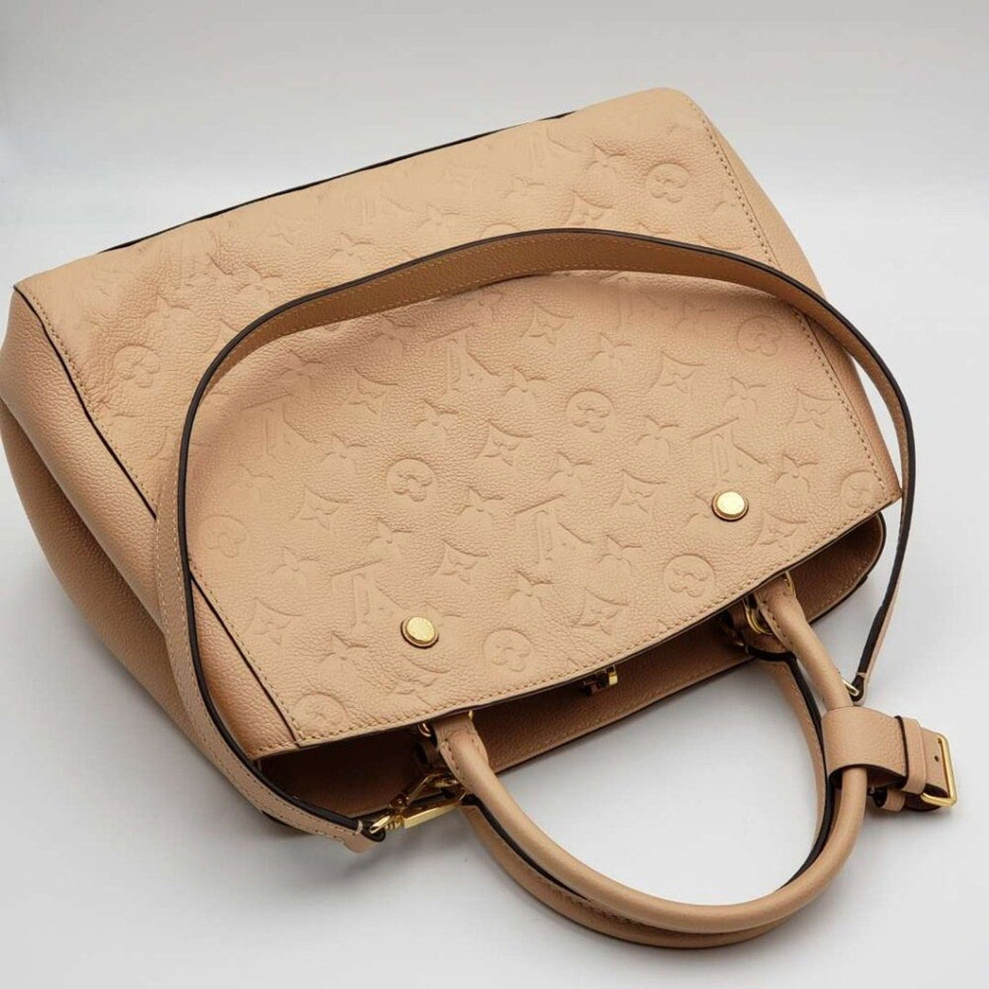 Louis Vuitton Montaigne MM Impreinte Shoulder Bag - Luxury Cheaper LLC