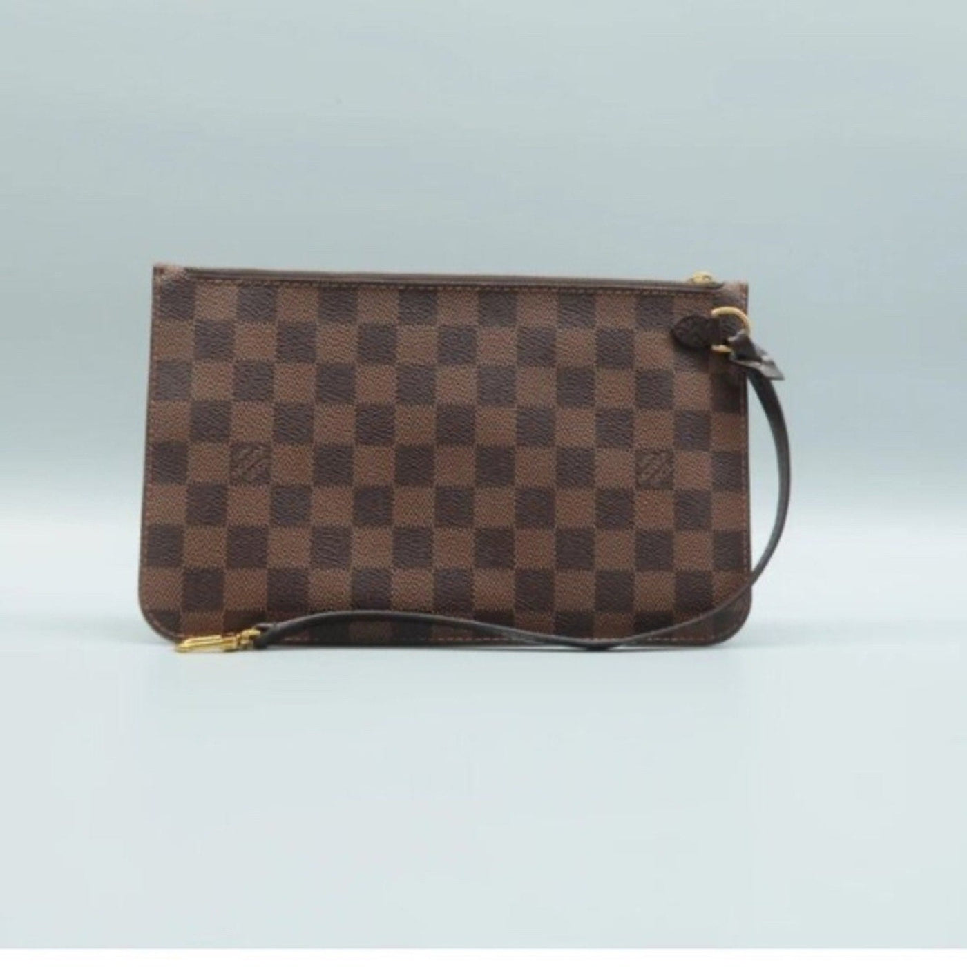 Louis Vuitton Neverfull Brown Damier Ebene Canvas Pouch - Luxury Cheaper LLC