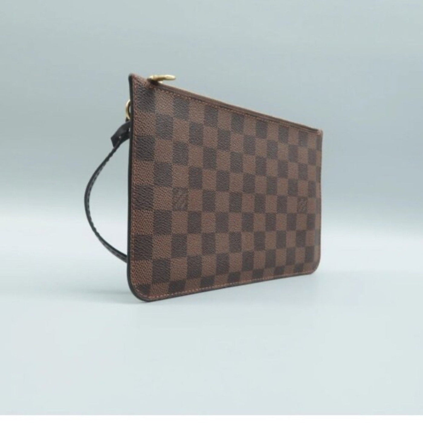 Louis Vuitton Neverfull Brown Damier Ebene Canvas Pouch - Luxury Cheaper LLC