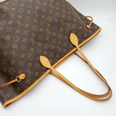 Louis Vuitton Neverfull GM Brown Monogram Canvas Shoulder Bag - Luxury Cheaper LLC