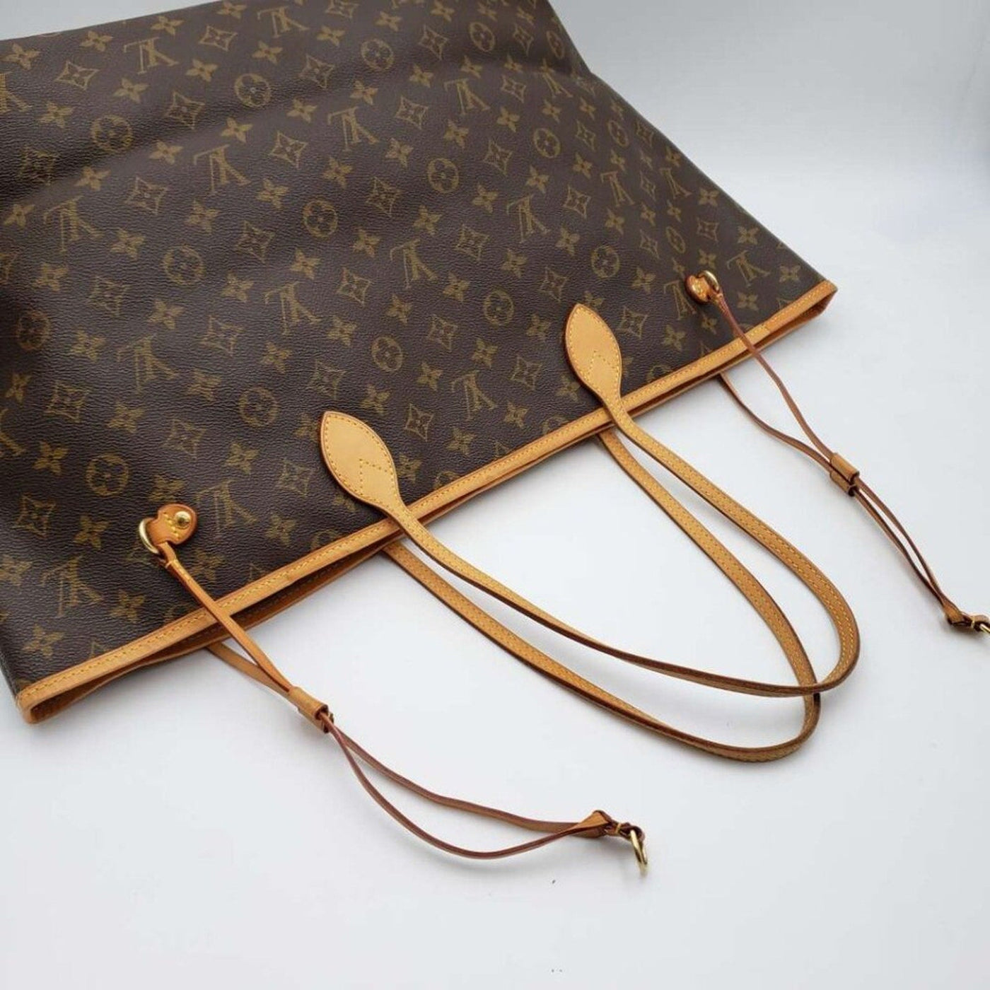 Louis Vuitton Neverfull GM Brown Monogram Canvas Shoulder Bag - Luxury Cheaper LLC