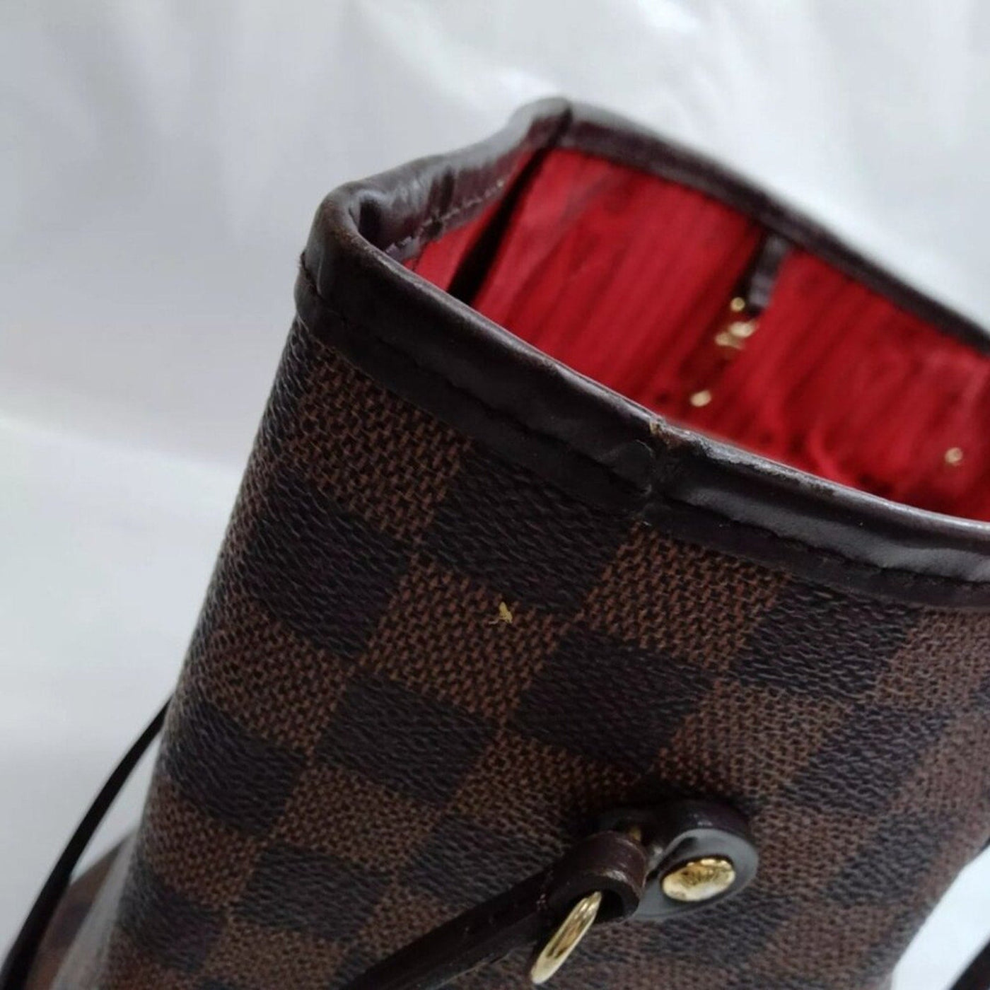 Louis Vuitton Neverfull MM Brown Damier Tote Bag - Luxury Cheaper LLC