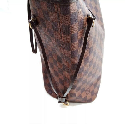 Louis Vuitton Neverfull MM Brown Damier Tote Bag - Luxury Cheaper LLC