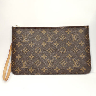 Louis Vuitton Neverfull Wristlet Clutch Monogram White Lux - 350 - 090225 - Luxury Cheaper LLC