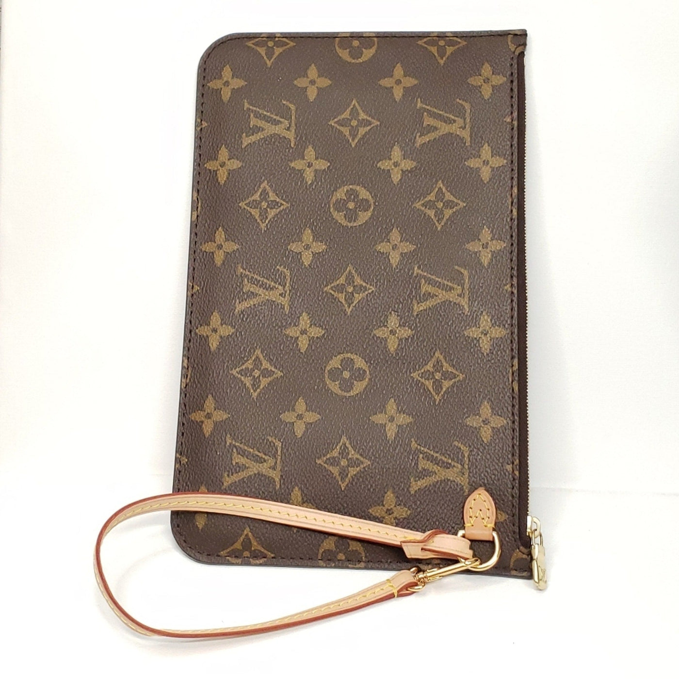 Louis Vuitton Neverfull Wristlet Clutch Monogram White Lux - 360 - 090225 - Luxury Cheaper LLC