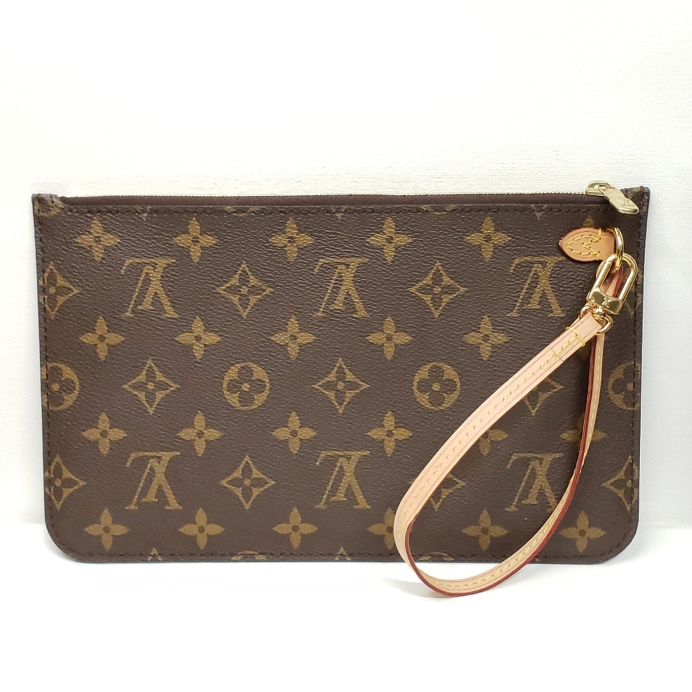 Louis Vuitton Neverfull Wristlet Clutch Monogram White Lux - 360 - 090225 - Luxury Cheaper LLC
