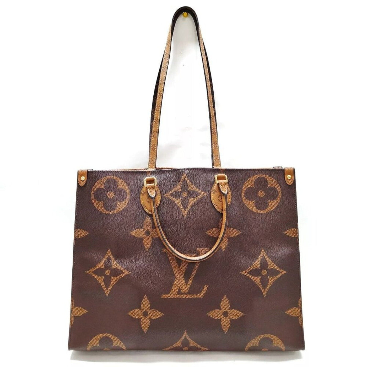 Louis Vuitton On the Go GM Brown Monogram Giant Tote Bag - Luxury Cheaper LLC