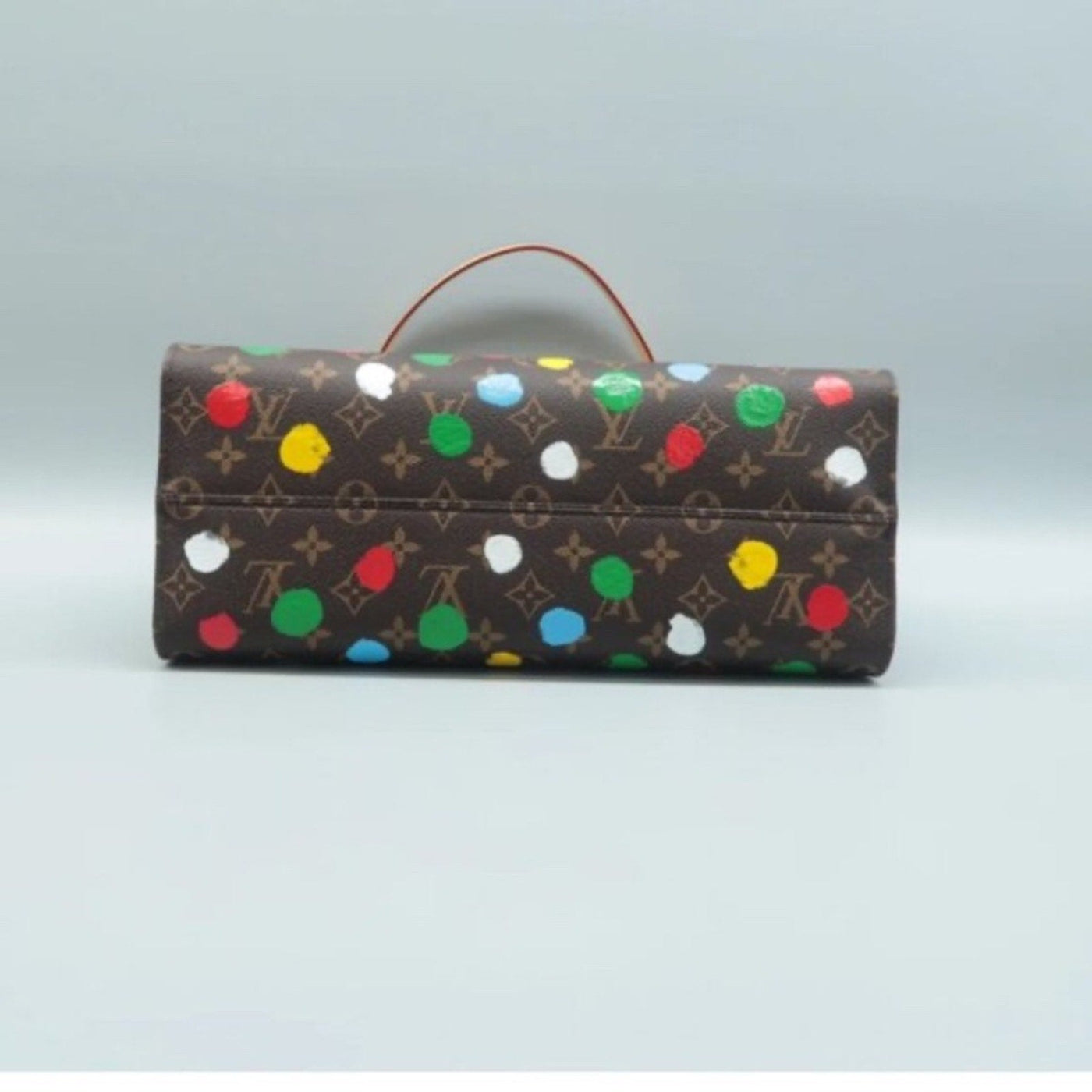 Louis Vuitton Onthego Multicolor Yayoi Kusama Monogram Canvas Satchel - Luxury Cheaper LLC