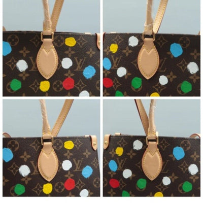 Louis Vuitton Onthego Multicolor Yayoi Kusama Monogram Canvas Satchel - Luxury Cheaper LLC