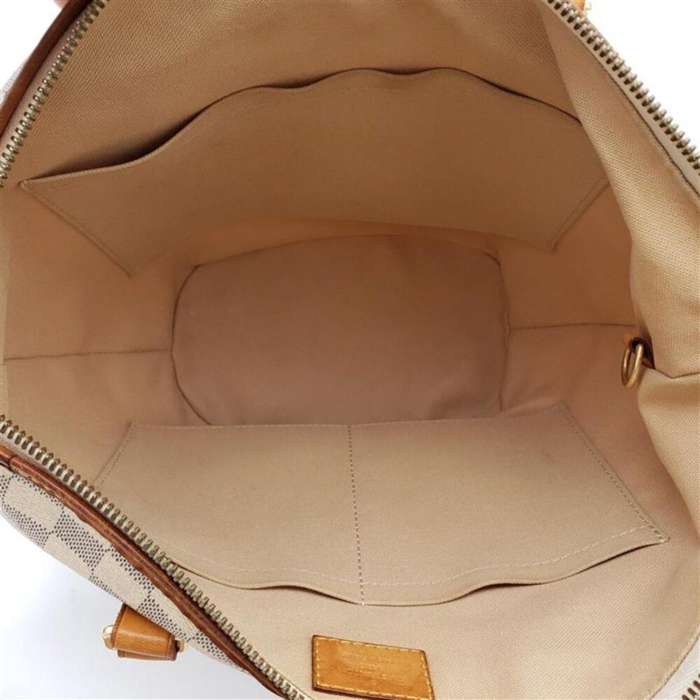 Louis Vuitton Riviera PM Beige Damier Azur Shoulder Bag 588 - 102425 - Luxury Cheaper LLC