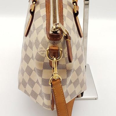 Louis Vuitton Riviera PM Beige Damier Azur Shoulder Bag 588 - 102425 - Luxury Cheaper LLC