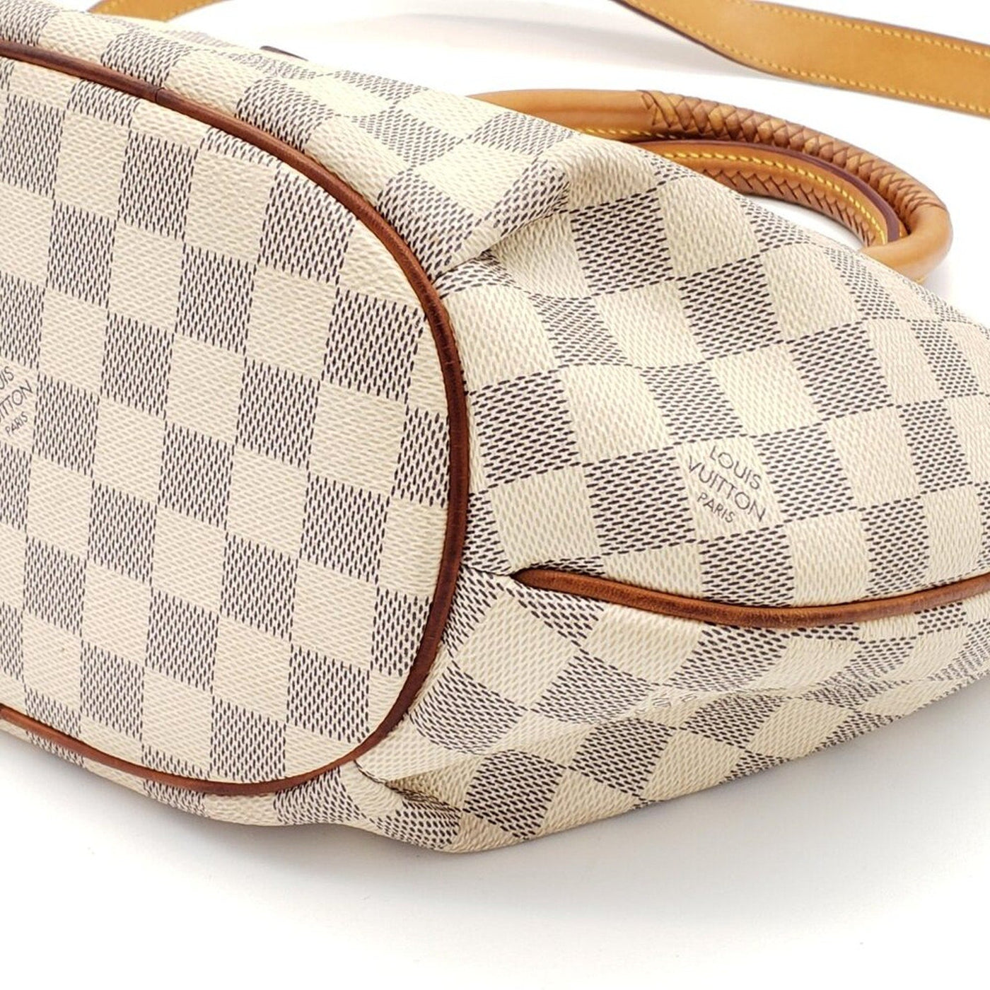 Louis Vuitton Riviera PM Beige Damier Azur Shoulder Bag 588 - 102425 - Luxury Cheaper LLC