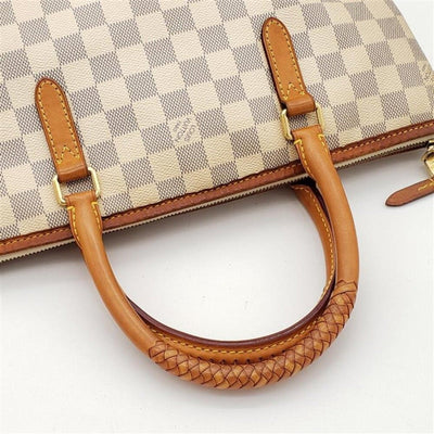 Louis Vuitton Riviera PM Beige Damier Azur Shoulder Bag 588 - 102425 - Luxury Cheaper LLC