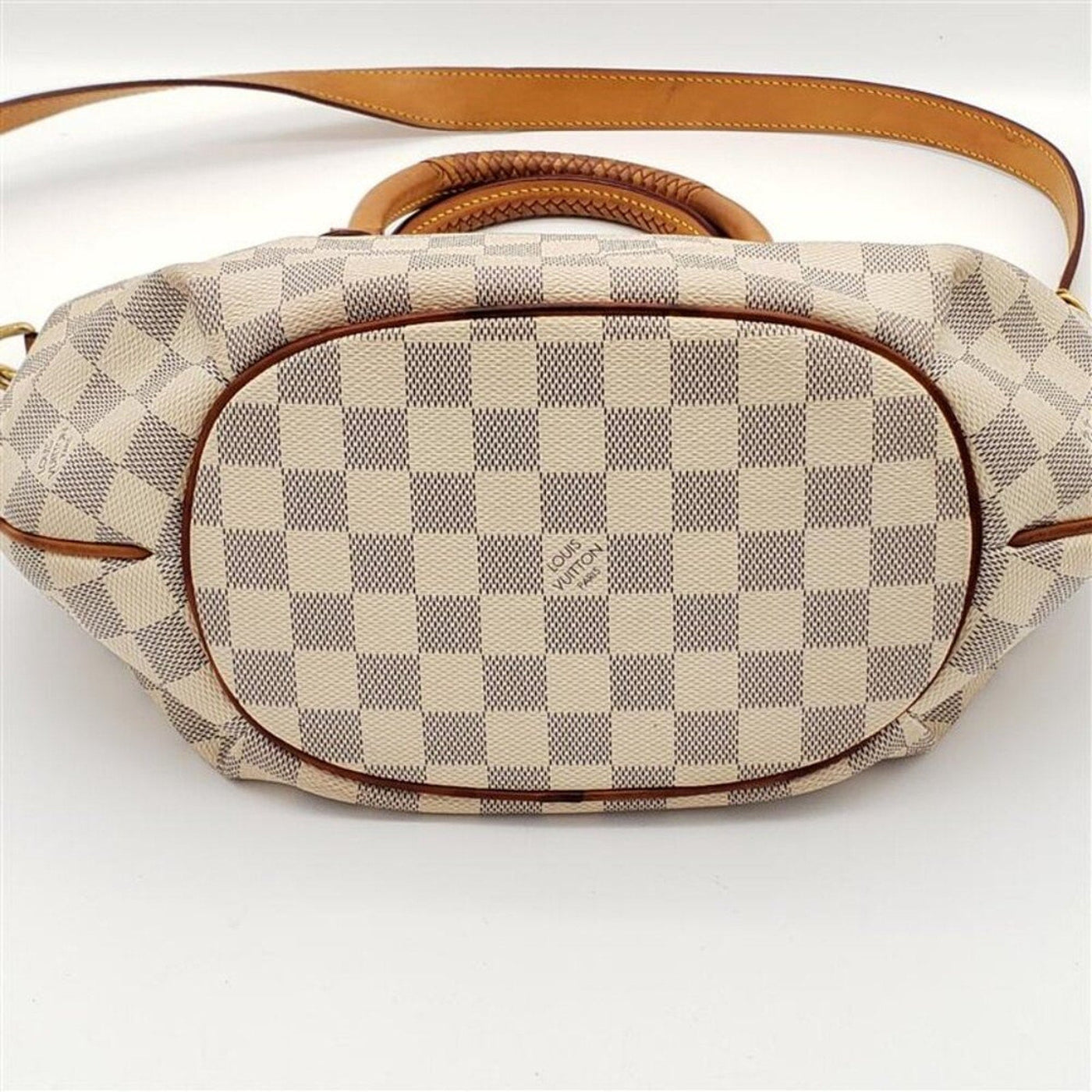 Louis Vuitton Riviera PM Beige Damier Azur Shoulder Bag 588 - 102425 - Luxury Cheaper LLC