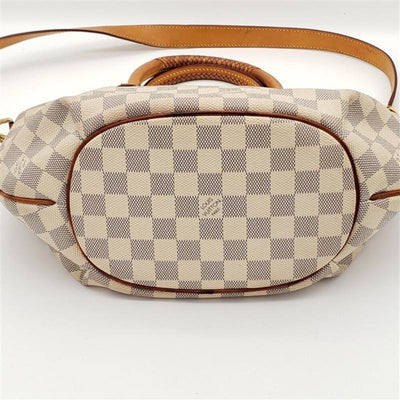 Louis Vuitton Riviera PM Beige Damier Azur Shoulder Bag 588 - 102425 - Luxury Cheaper LLC