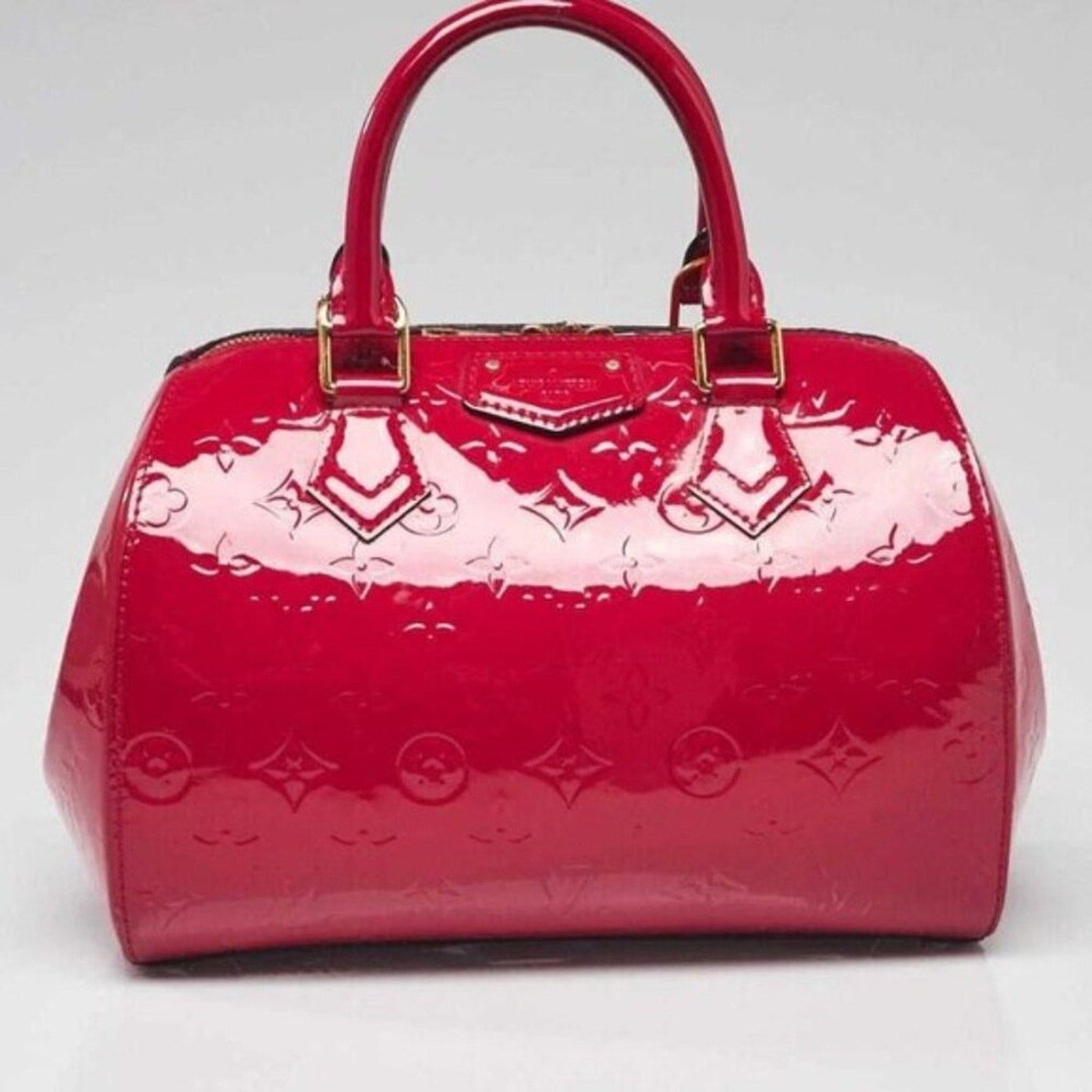 Louis Vuitton Rose Indian Monogram Vernis Montana Hand Bag 895 - 050925 - Luxury Cheaper LLC