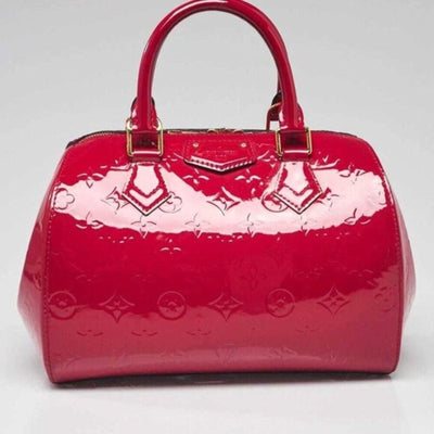 Louis Vuitton Rose Indian Monogram Vernis Montana Hand Bag 895 - 050925 - Luxury Cheaper LLC