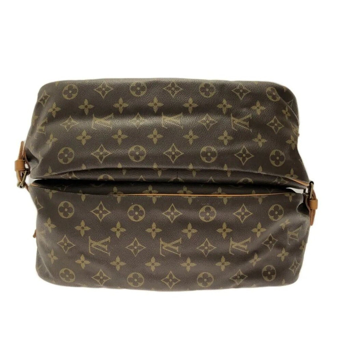 LOUIS VUITTON Saumur 35 Brown Monogram Shoulder Bag - Luxury Cheaper LLC