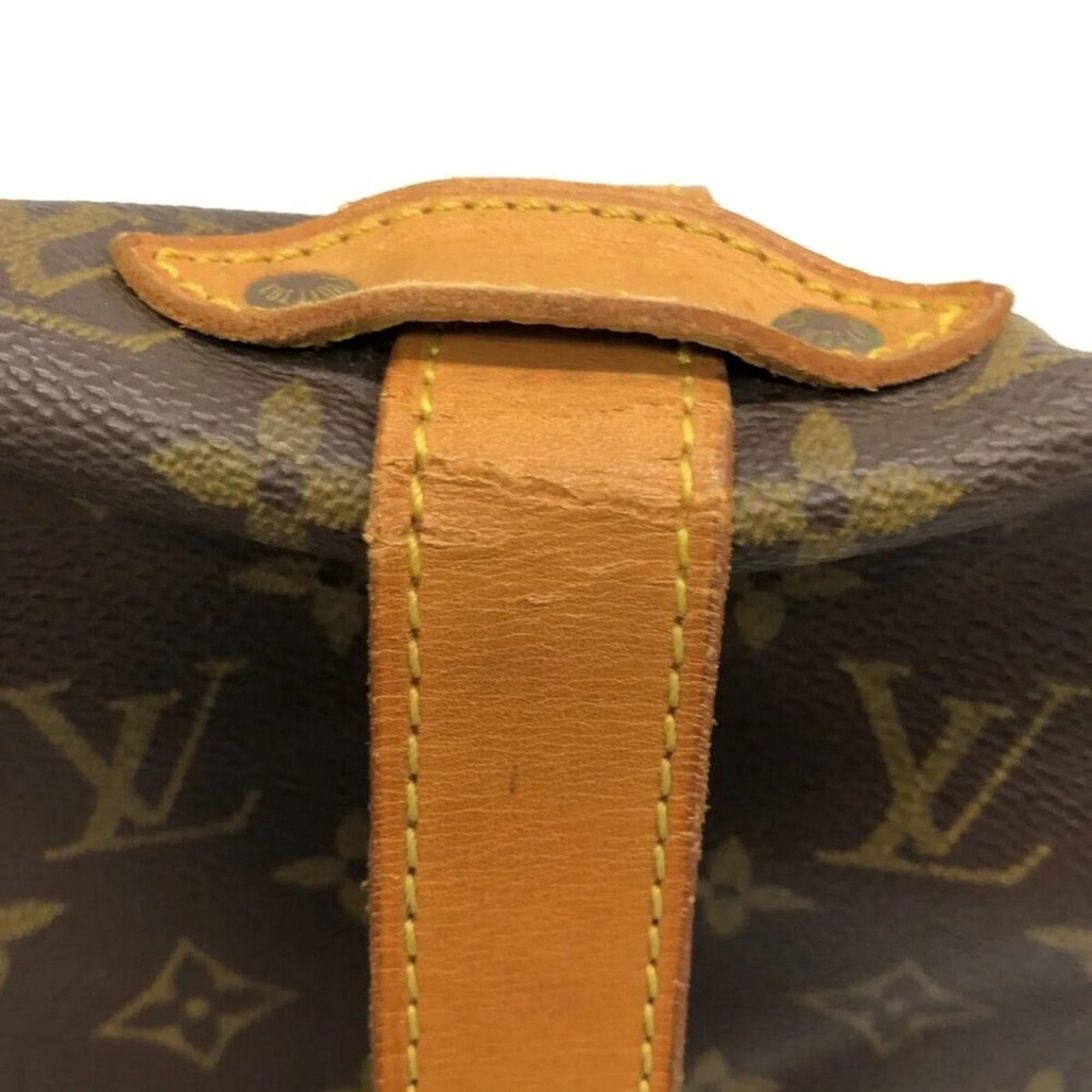 LOUIS VUITTON Saumur 35 Brown Monogram Shoulder Bag - Luxury Cheaper LLC