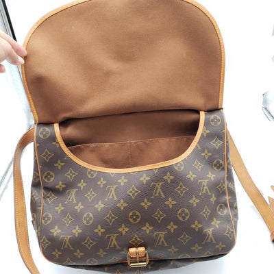 LOUIS VUITTON Saumur 35 Monogram Shoulder Bag 420 - 102025 - Luxury Cheaper LLC
