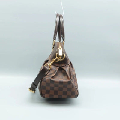 Louis Vuitton Trevi PM Brown Damier Ebene Canvas Satchel Bag - Luxury Cheaper LLC