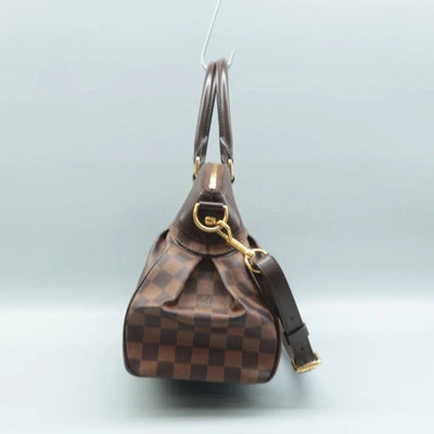 Louis Vuitton Trevi PM Brown Damier Ebene Canvas Satchel Bag - Luxury Cheaper LLC