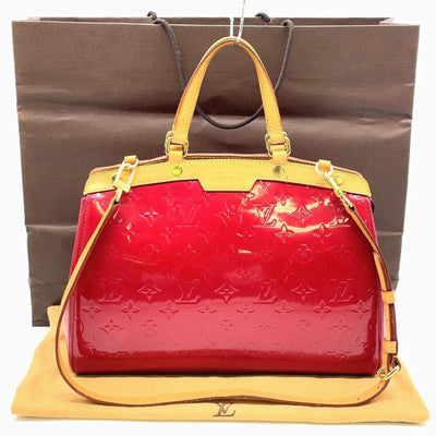 Louis Vuitton Vernis Red Blair MM Shoulder Bag 390 - 051825 - Luxury Cheaper LLC