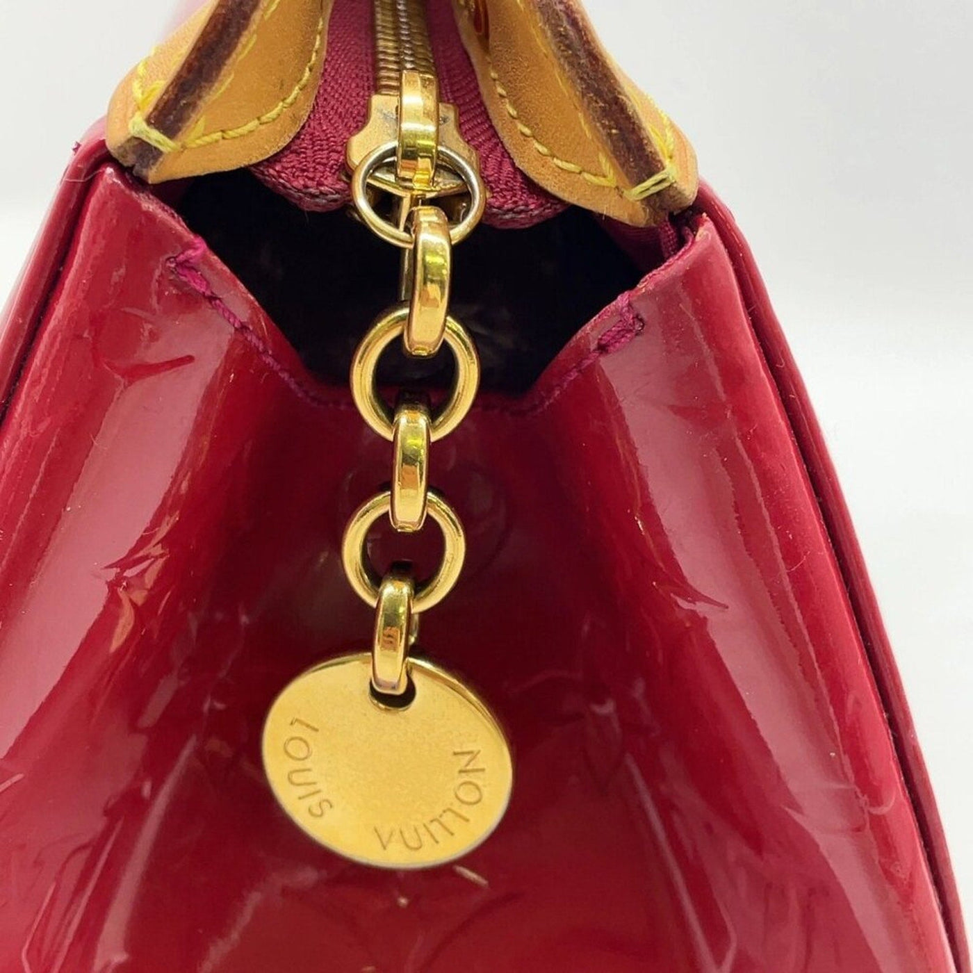 Louis Vuitton Vernis Red Blair MM Shoulder Bag 390 - 051825 - Luxury Cheaper LLC