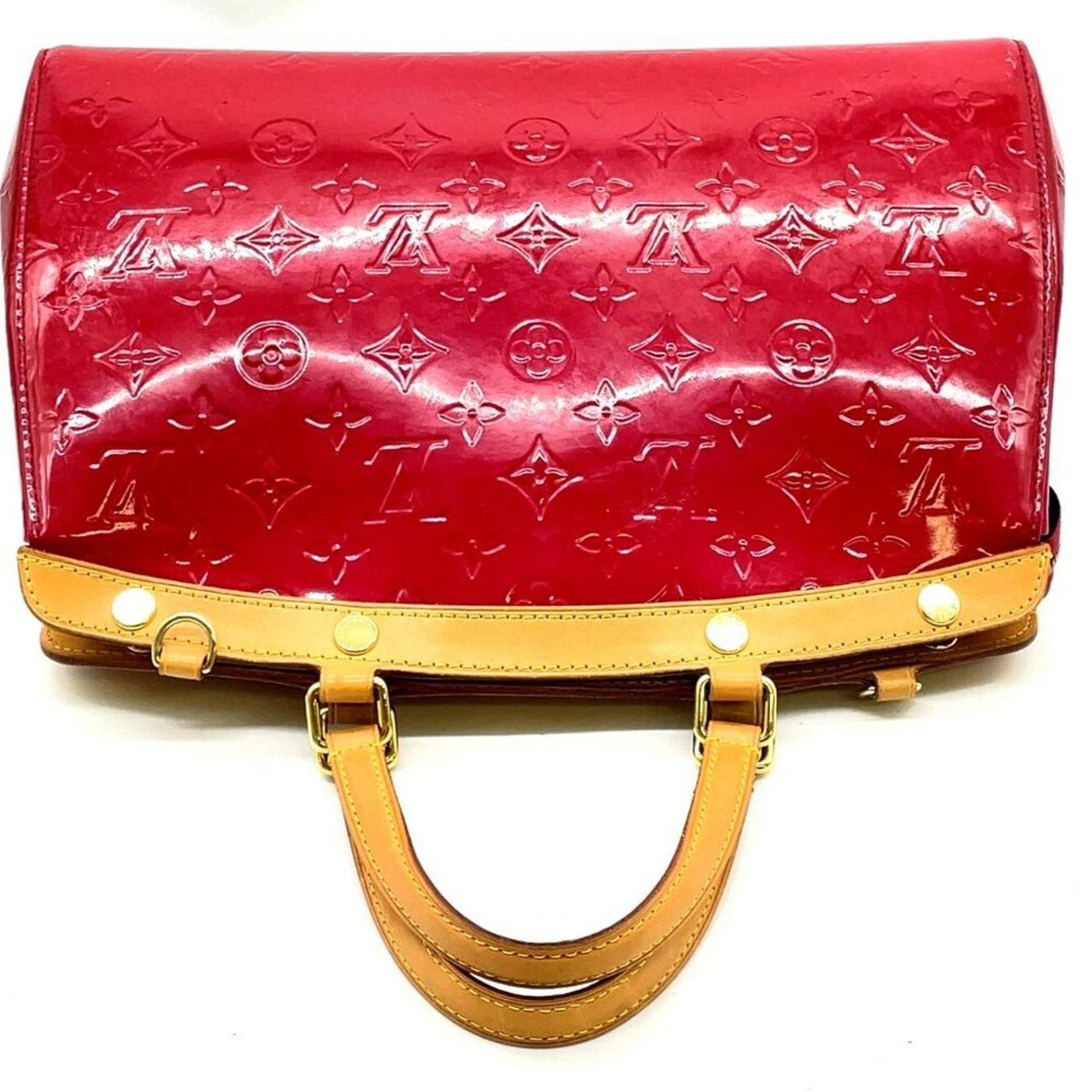 Louis Vuitton Vernis Red Blair MM Shoulder Bag 390 - 051825 - Luxury Cheaper LLC