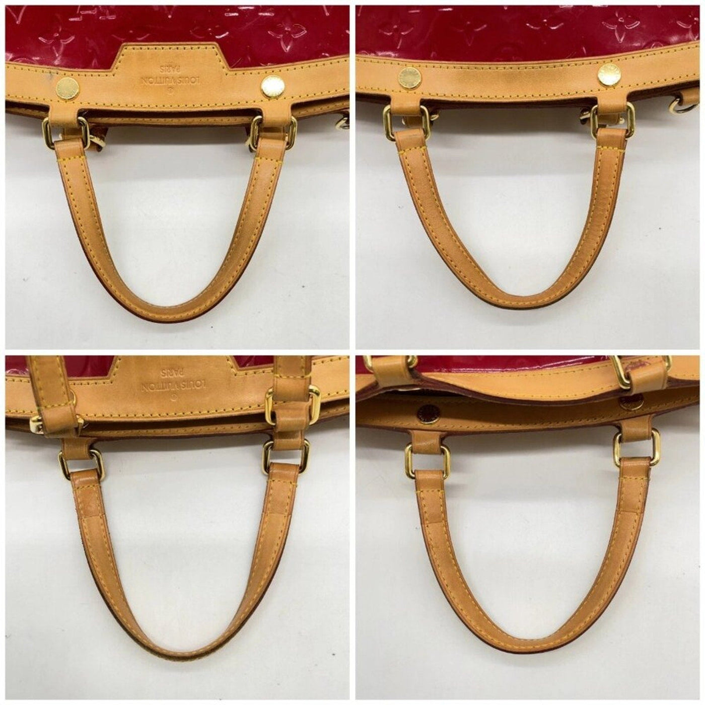Louis Vuitton Vernis Red Blair MM Shoulder Bag 390 - 051825 - Luxury Cheaper LLC