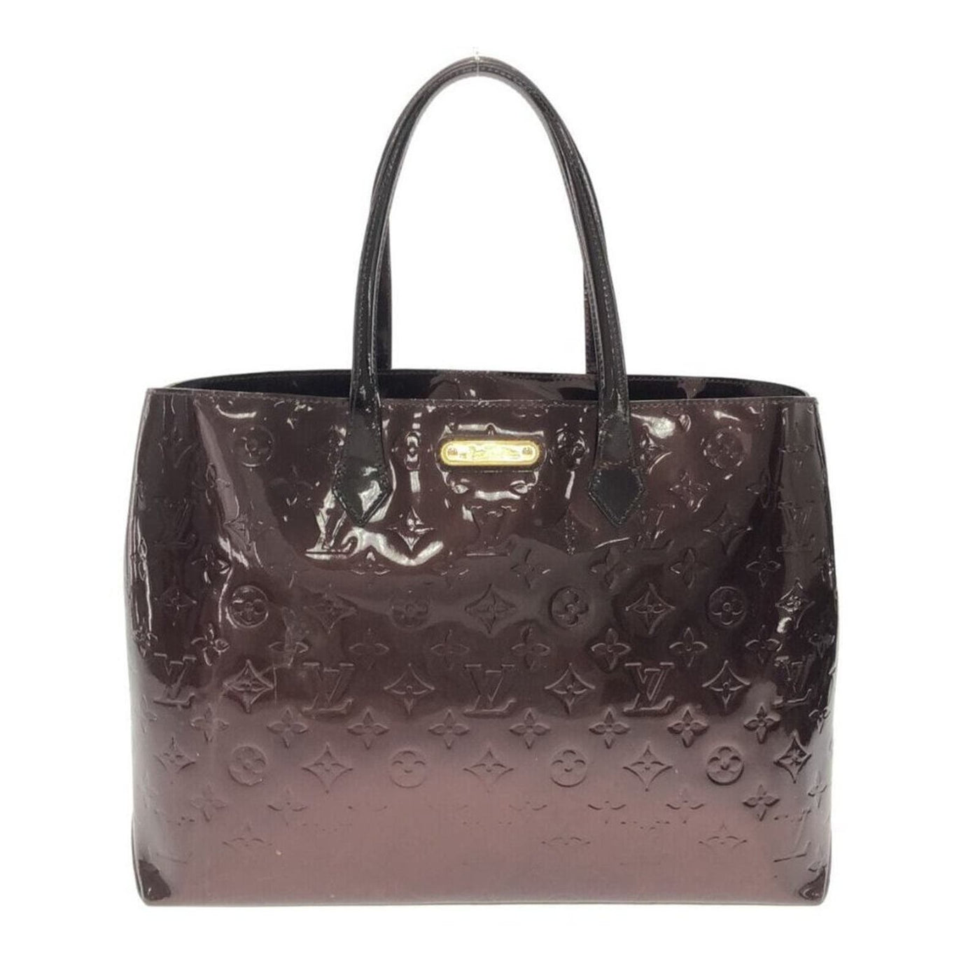 LOUIS VUITTON Wilshire MM Amarante Monogram Tote Bag - Luxury Cheaper LLC