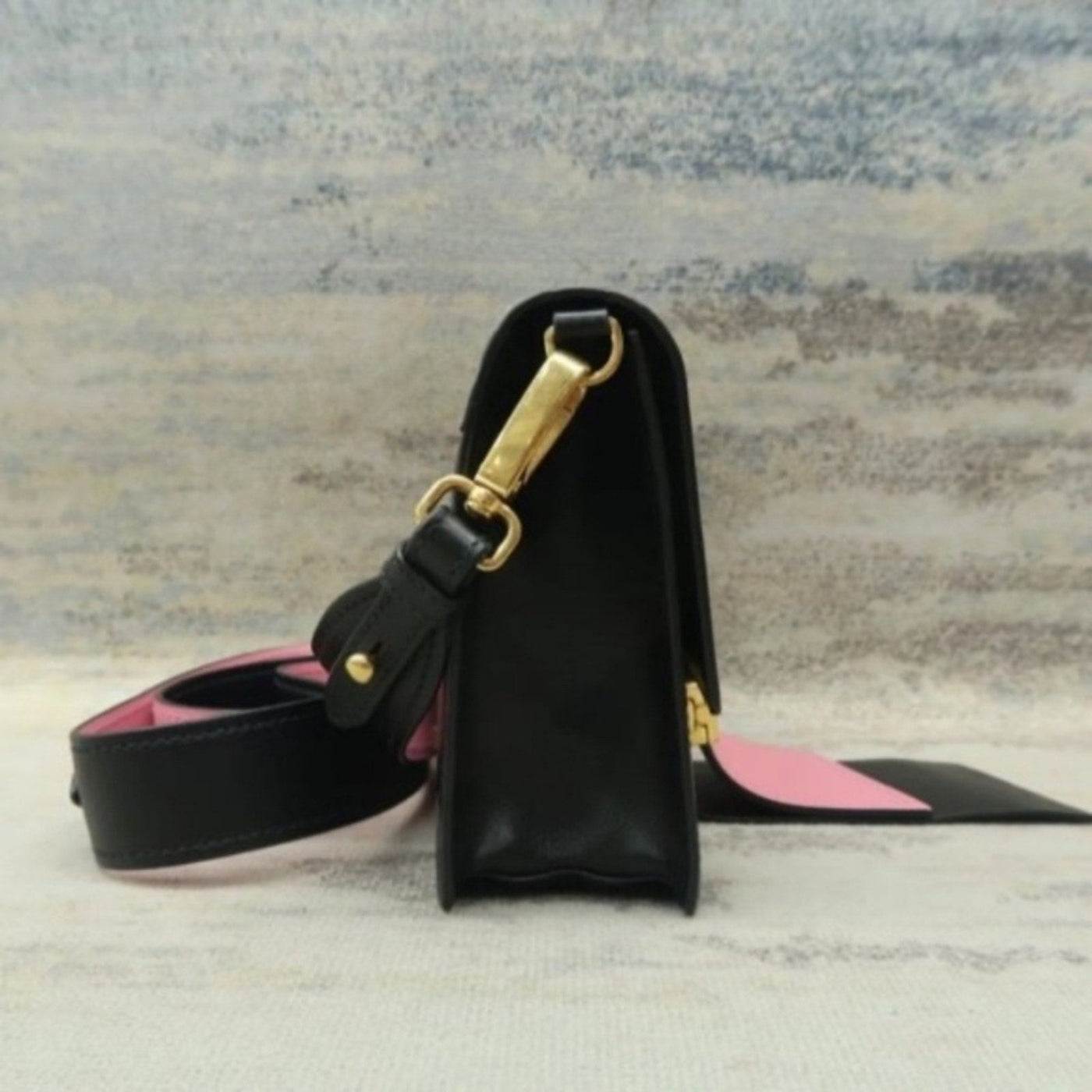 Prada Cahier Ribbon Multicolor Leather Shoulder Bag lux550 - 100125 - Luxury Cheaper LLC