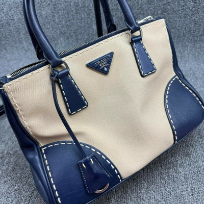 Prada City Canvas Satchel Bag 410 - 120524 - Luxury Cheaper LLC