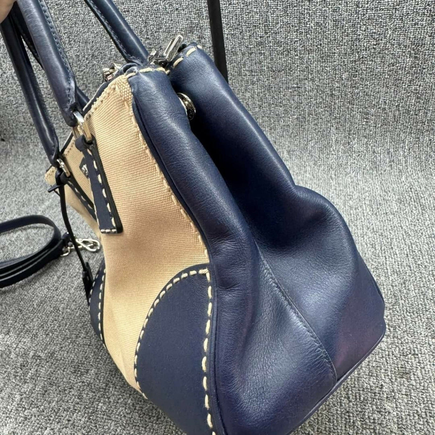 Prada City Canvas Satchel Bag 410 - 120524 - Luxury Cheaper LLC