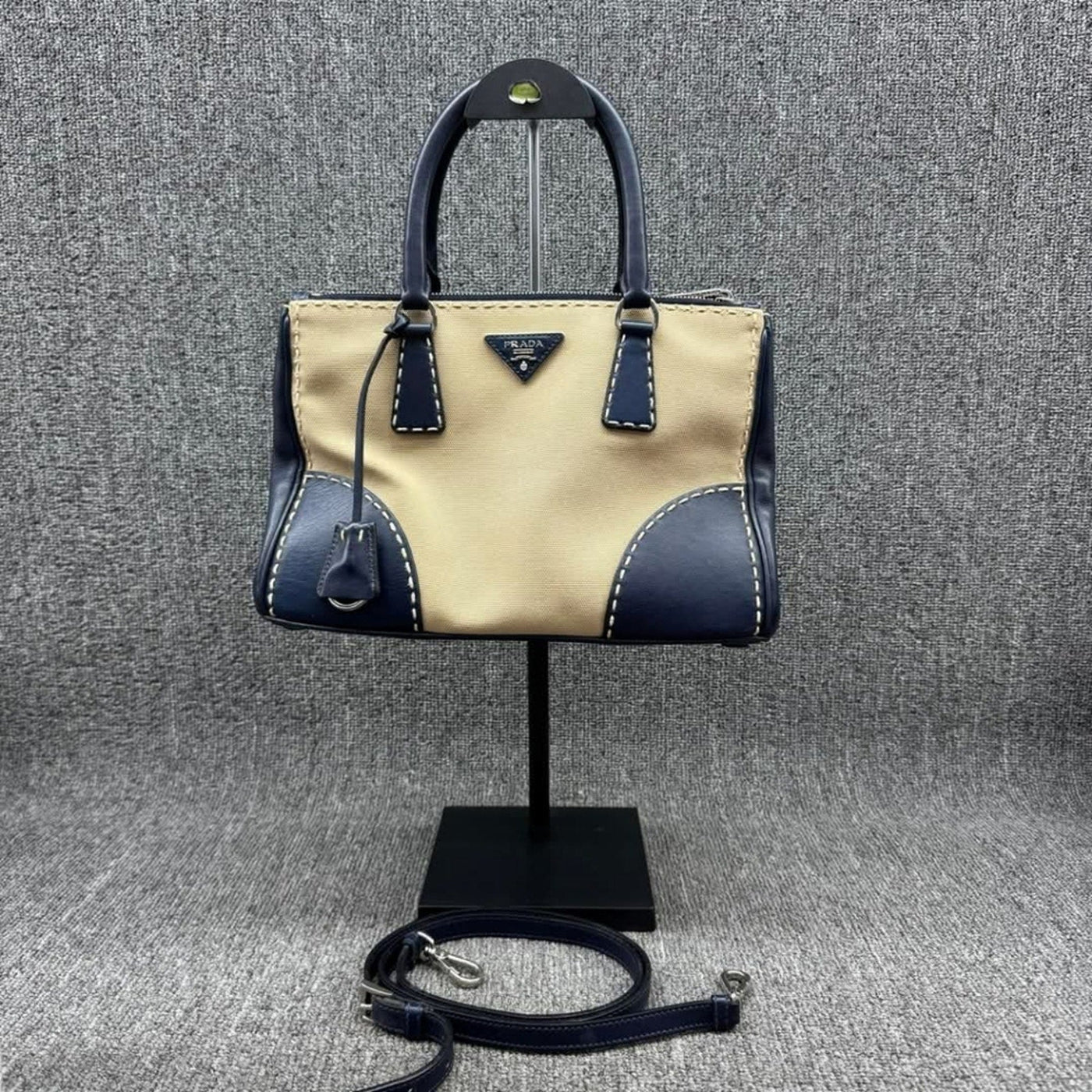 Prada City Canvas Satchel Bag 410 - 120524 - Luxury Cheaper LLC