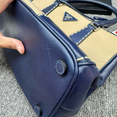 Prada City Canvas Satchel Bag 410 - 120524 - Luxury Cheaper LLC