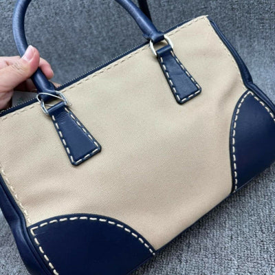 Prada City Canvas Satchel Bag 410 - 120524 - Luxury Cheaper LLC