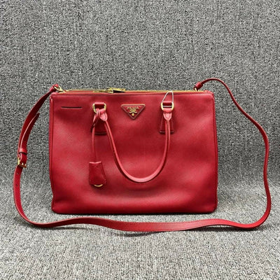 Prada Galleria Leather Shoulder Bag - Luxury Cheaper LLC