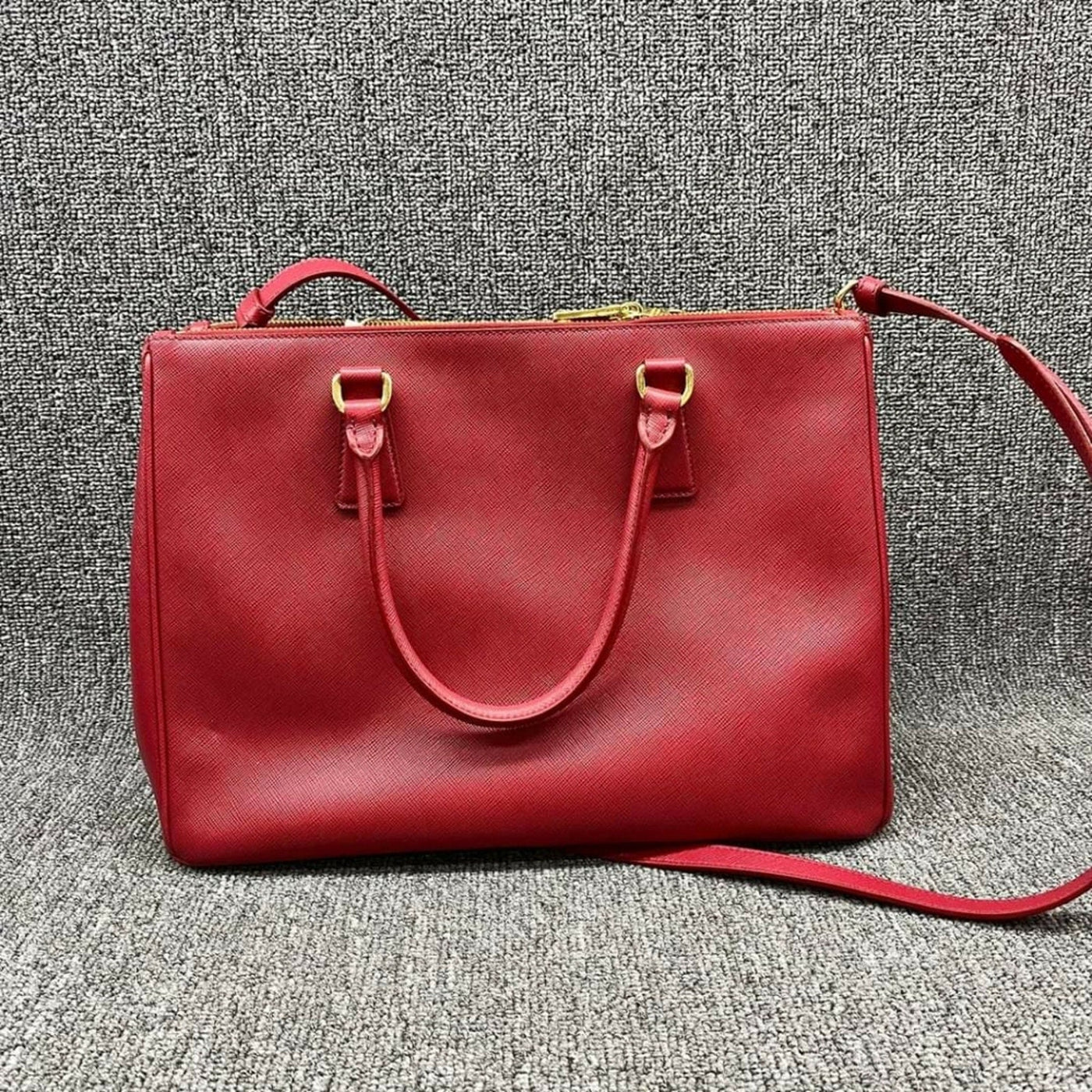 Prada Galleria Leather Shoulder Bag - Luxury Cheaper LLC