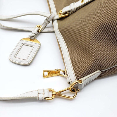 Prada Jacquard Logo Shoulder Bag lux480 - 100125 - Luxury Cheaper LLC