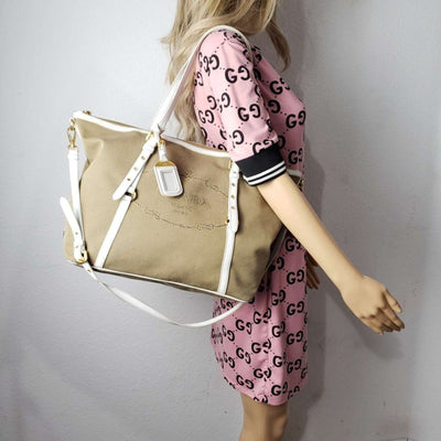 Prada Jacquard Logo Shoulder Bag lux480 - 100125 - Luxury Cheaper LLC