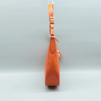 Prada Orange leather Shoulder Bag - Luxury Cheaper LLC