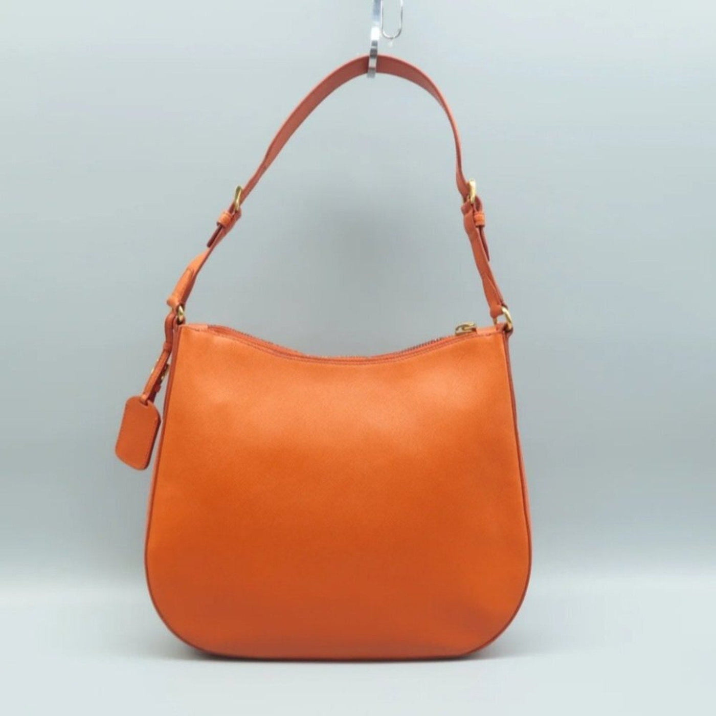 Prada Orange leather Shoulder Bag - Luxury Cheaper LLC