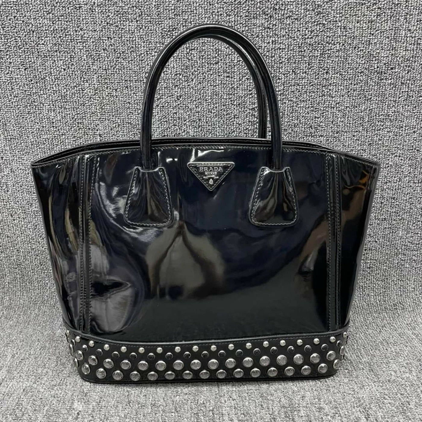 Prada Patent Leather Tote Bag - Luxury Cheaper LLC