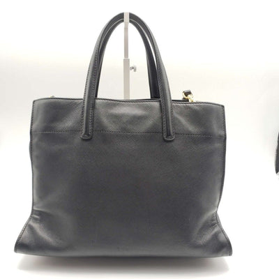 Prada Saffiano Triple Pocket Nero Black Shoulder Bag lux585 - 100125 - Luxury Cheaper LLC