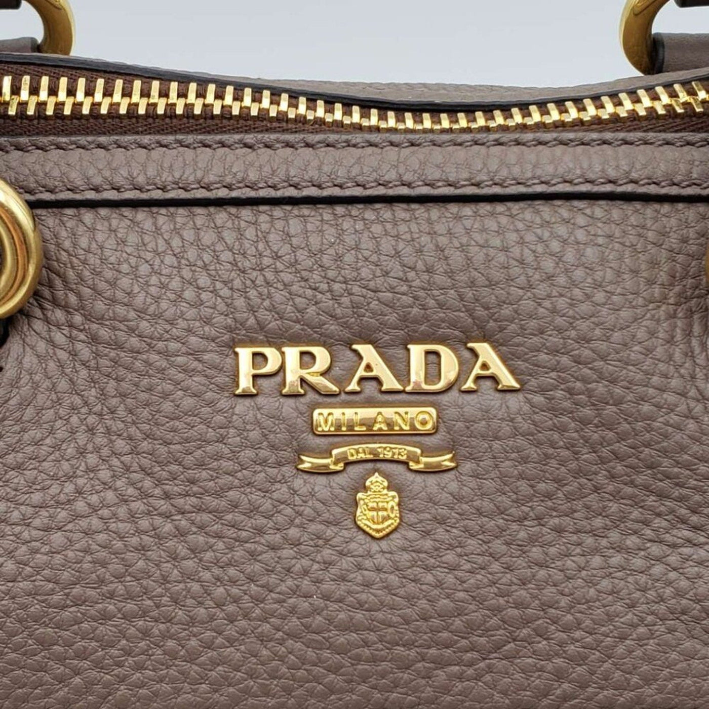 Prada Vitello Daino Leather Shoulder Bag - Luxury Cheaper LLC