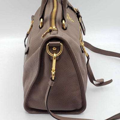 Prada Vitello Daino Leather Shoulder Bag - Luxury Cheaper LLC